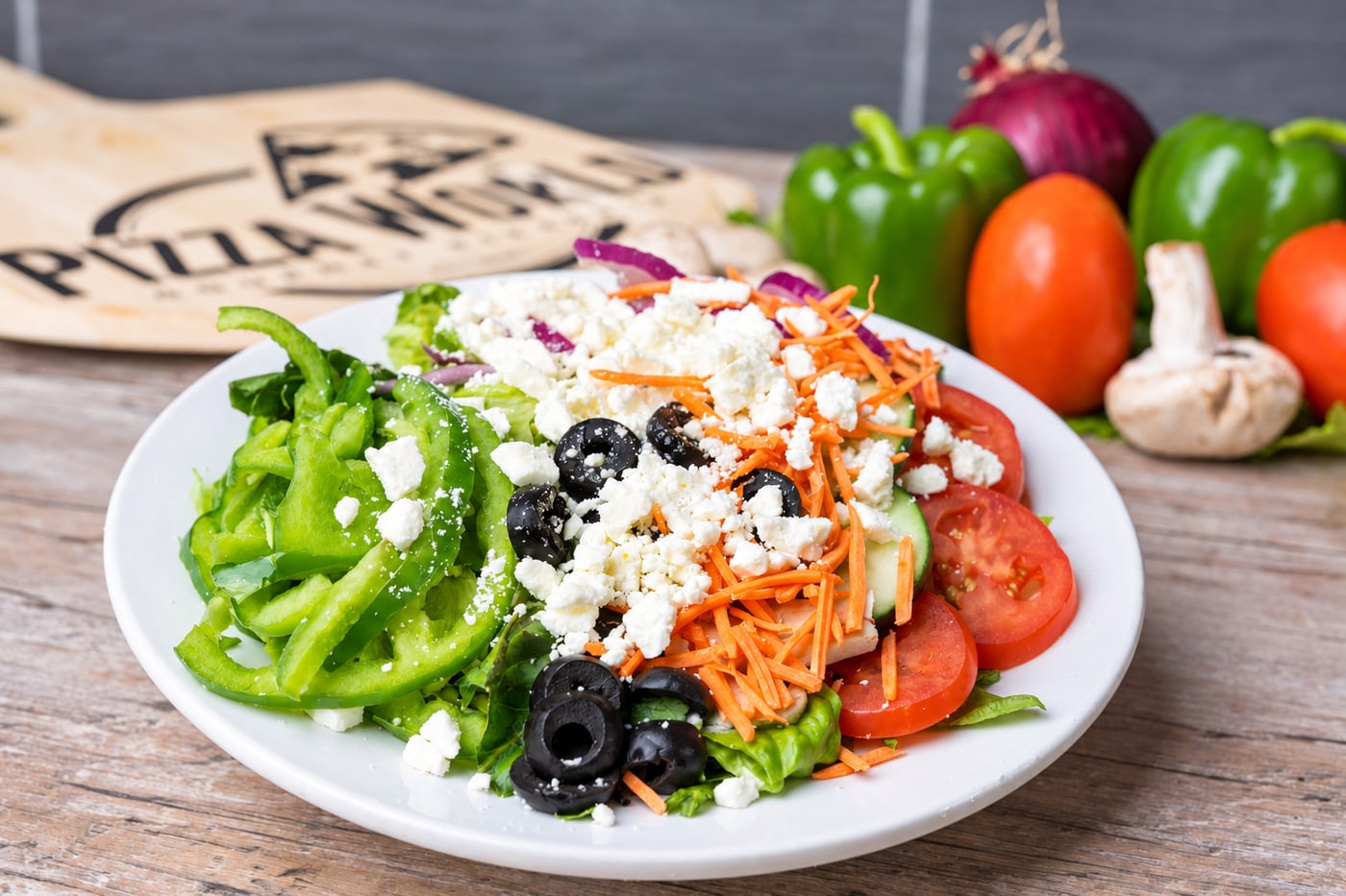 Salads from Pizza World